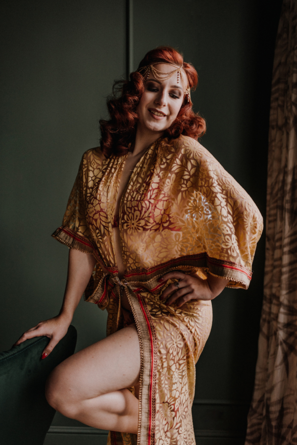 Kimono "Czułe słówka" MAXI