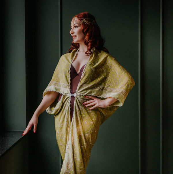 Luksusowe kimono "Zakochany Szekspir" MAXI