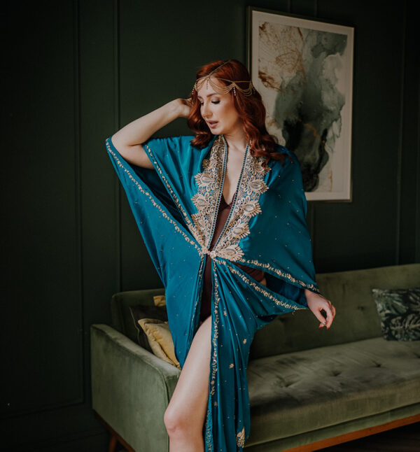 Luksusowe kimono "Amelia" MAXI