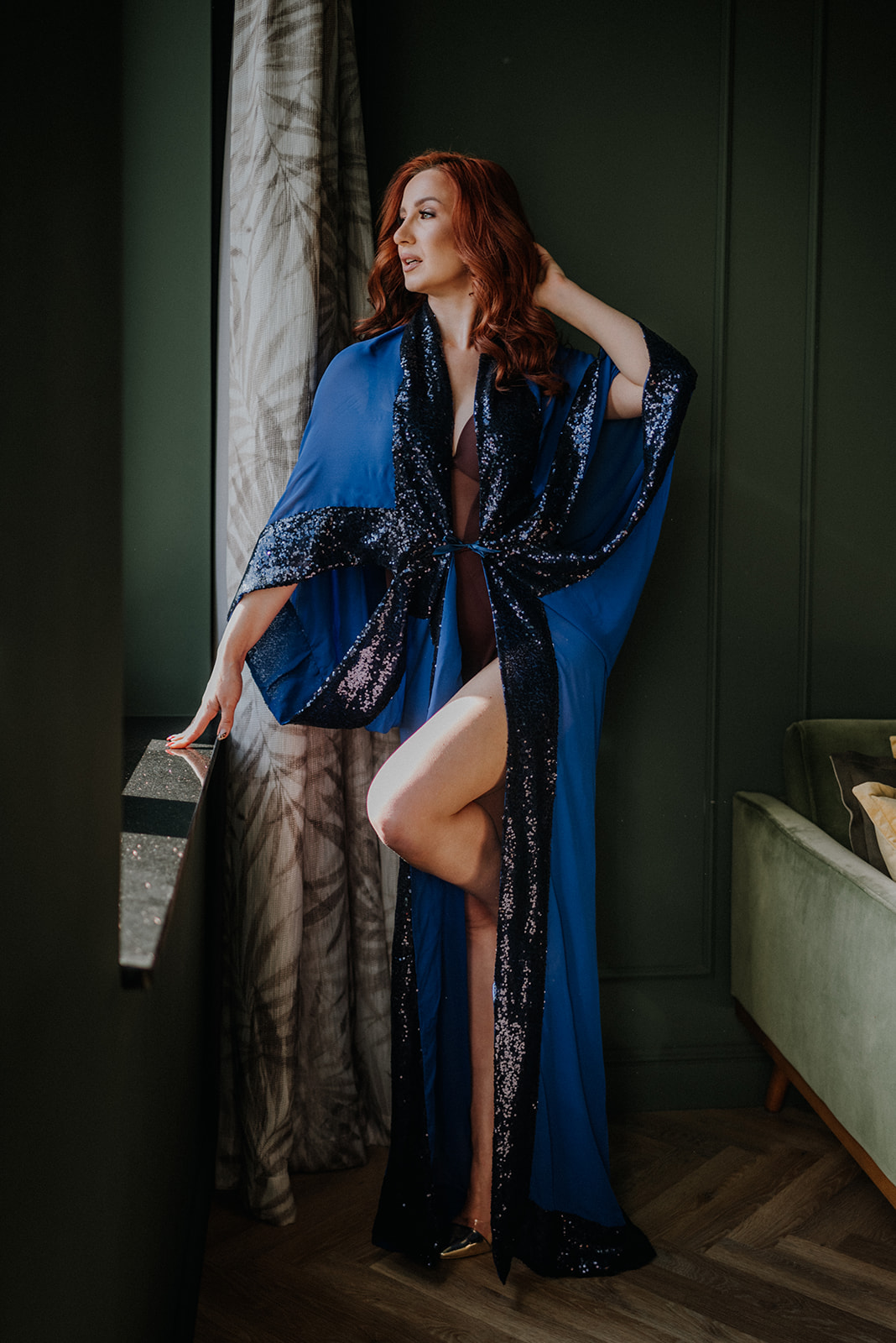 Kimono "Dziewięć i pół tygodnia" Maxi