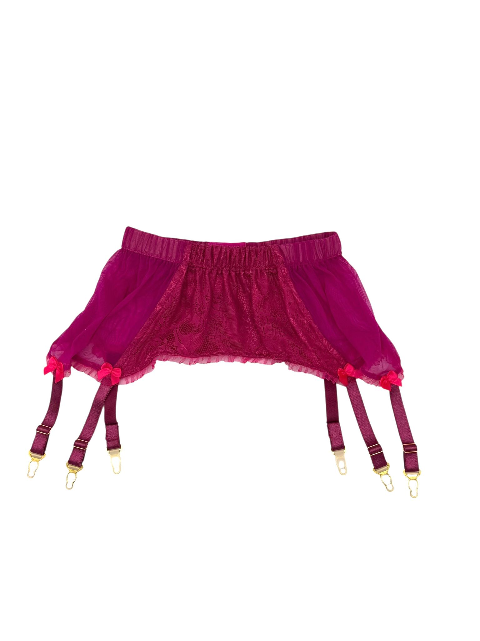 pas do pończoch różowy