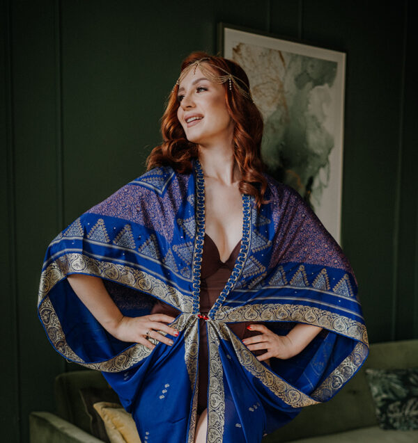 Finezyjne kimono "Grease" MIDI