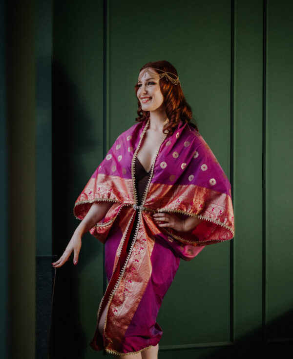 Stylowe kimono "Anastazja" MIDI