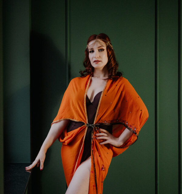 Czarujące kimono "Sabrina" MIDI