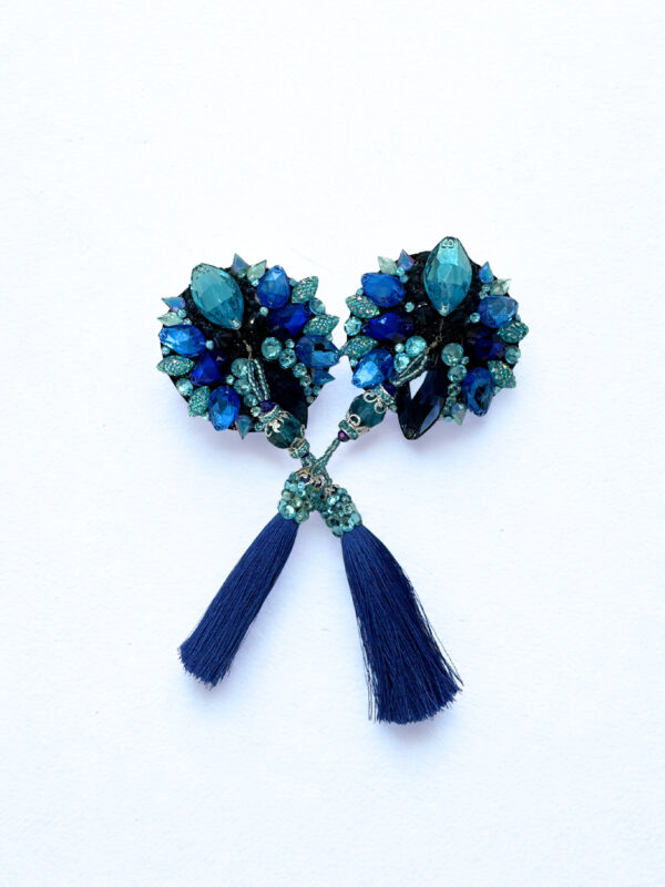 Zachwycające pasties w odcieniach niebieskiego