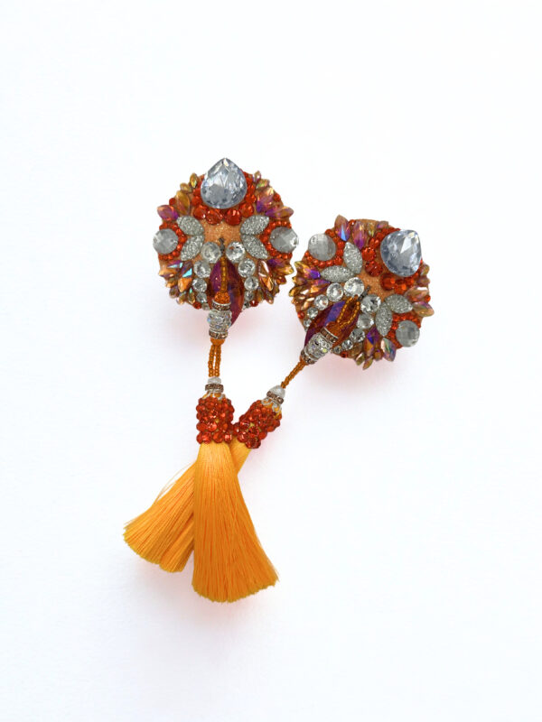 Pasties w kolorze energetycznej pomarańczy