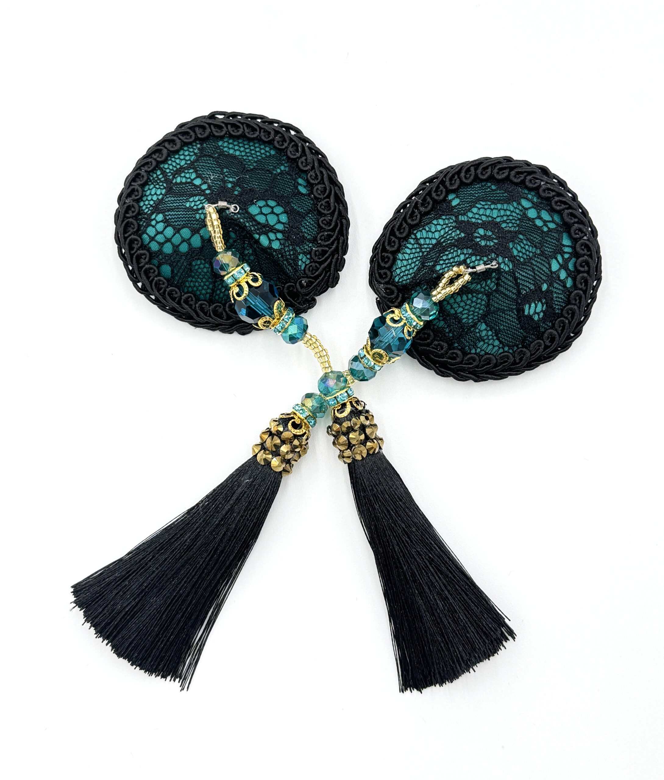 koronkowe pasties z chwostem