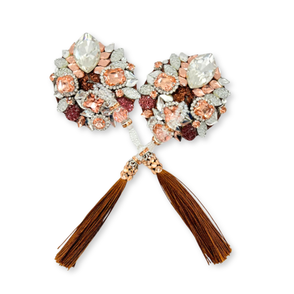 Czekoladowe pasties z dodatkiem srebra